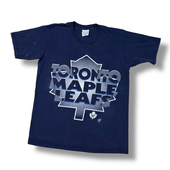 Trench Other - Vintage Toronto Maple Leafs T-Shirt Trench NHL Hockey Graphic Tee Medium 90s Y2K
